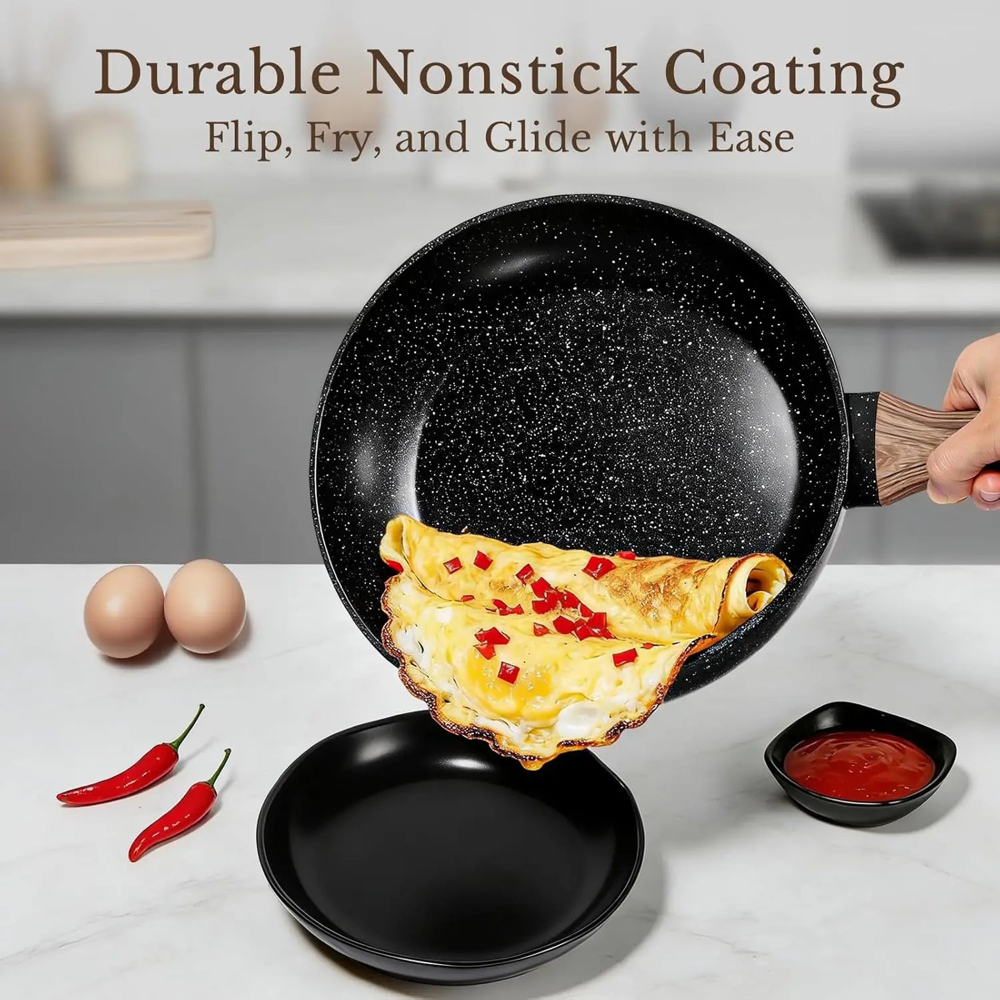 Chic Nonstick Cooking Essentials